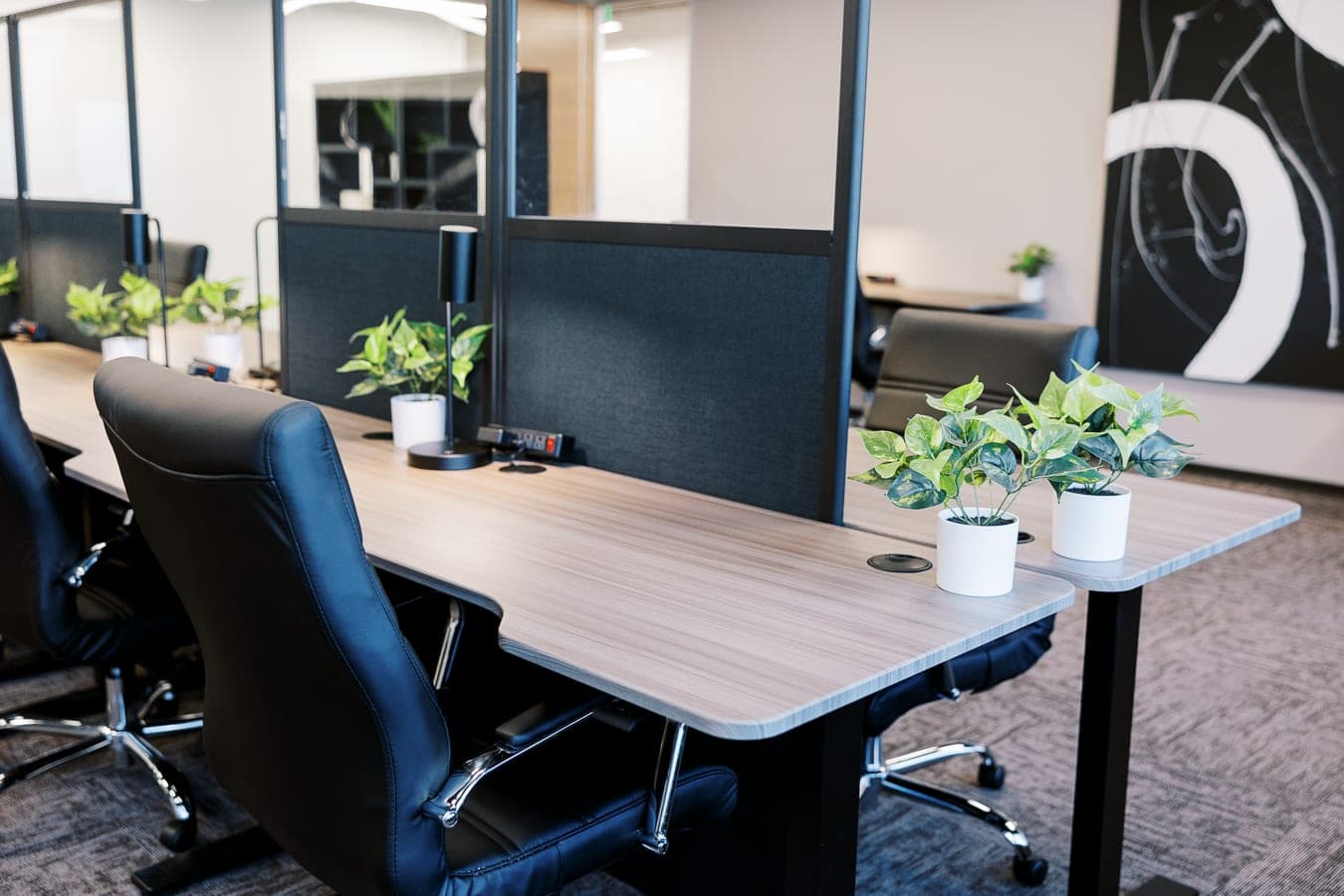 Sit-stand desk, Team Furniture, Mockingbird Station