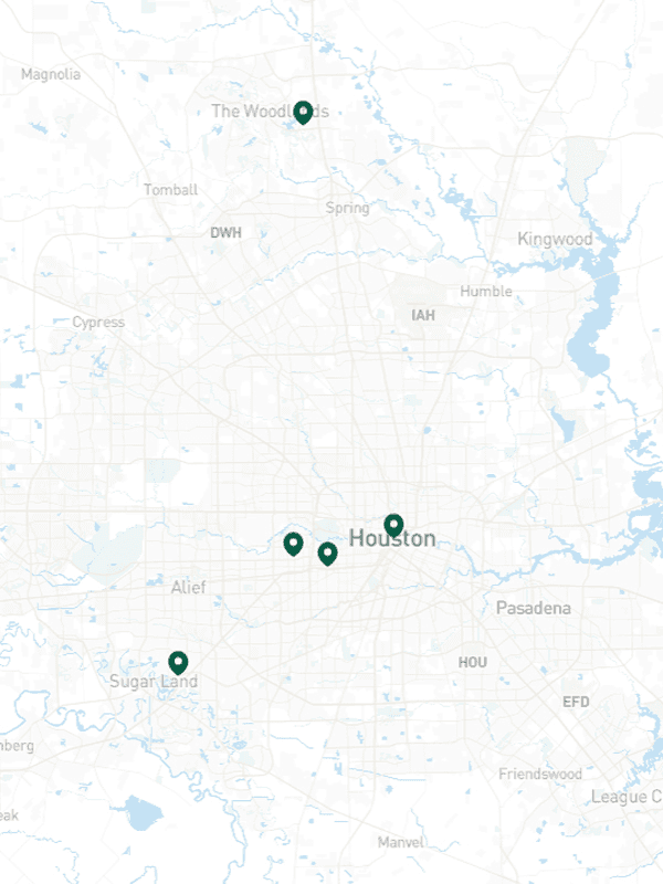 Map photo of Houston